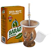 Los mejores  - Yerba Mate Gourd kit (Cuia P- Chimarrão)